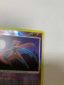 Pokemon TCG - Deoxys Attack Forme Lv. 50 24/146 Reverse Holo 2008 - Ungraded - Image 5