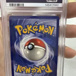 1999 Pokemon Game 1st Edition Shadowless 100 Lightning Energy, PSA 8 - Image 5