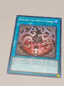 1st ed Beware the White Forest super rare INFO-EN059 Yugioh - Image 2