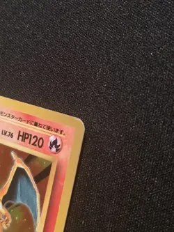 Charizard #6 Japanese Base Set (1996) HOLO Pokemon LP+ 🍥 Wing Swirl - Image 5
