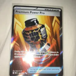 POKEMON PREMIUM POWERPRO 174/132 MEGA EVOLUTION ULTRA RARE HOLO TRAINER - Image 1