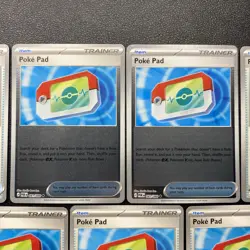 Lot of 11 Poke Pad 081/088 Perfect Order Pokemon TCG 9 Regular & 2 Reverse Holo - Image 2