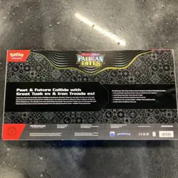 Pokemon TCG PALDEAN FATES Great Tusk Iron Treads Ex Premium Collection ✅ NEW - Image 2