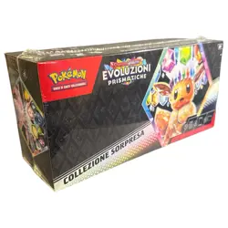 Pokemon collezione con sorpresa Evoluzioni Prismatiche Box display Ita Italiano - Image 2