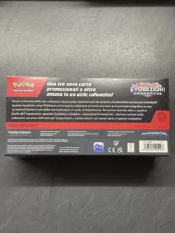 Pokemon collezione con sorpresa Evoluzioni Prismatiche Box display Ita Italiano - Image 4