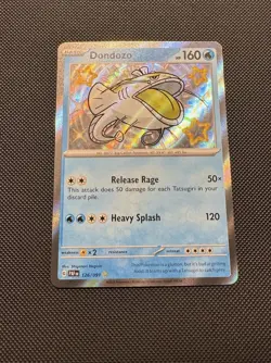 Pokemon TCG Dondozo 126/091 Sv: Paldean Fates Shiny Rare Near Mint - Image 2