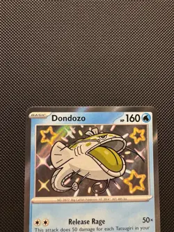 Pokemon TCG Dondozo 126/091 Sv: Paldean Fates Shiny Rare Near Mint - Image 3