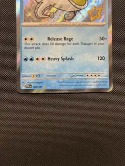 Pokemon TCG Dondozo 126/091 Sv: Paldean Fates Shiny Rare Near Mint - Image 4