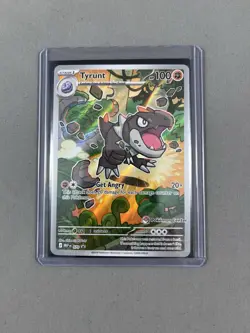 Pokemon Perfect Order Pokemon Center Exclusive Tyrunt 070 Stamped Promo SEALED - Image 1