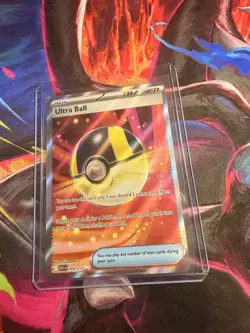 Pokemon TCG Ultra Ball Secret Rare - Image 1