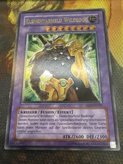 Elemental Hero Wildedge Ultimate Rare Unlimited LP Yugioh GERMAN - Image 1