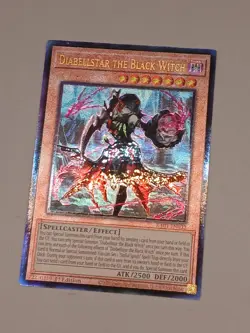 YuGiOh Diabellstar the Black Witch RA03-EN032 Ultra Rare UR - Image 1