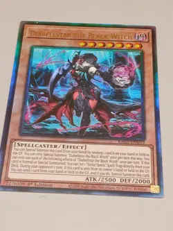 YuGiOh Diabellstar the Black Witch RA03-EN032 Ultra Rare UR - Image 2
