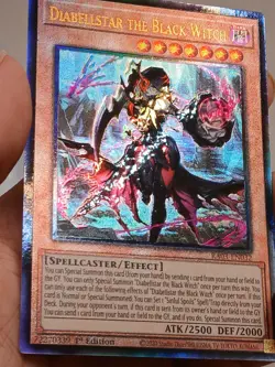 YuGiOh Diabellstar the Black Witch RA03-EN032 Ultra Rare UR - Image 3