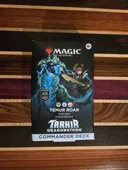 Magic The Gathering Tarkir: Dragonstorm Temur Roar Commander Deck - Image 1