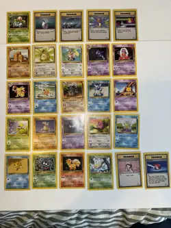 Pokemon cards Base Set 2 bundle X 26 WOTC Tcg No Duplicates - Image 1