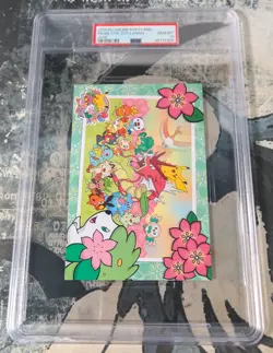 Pokemon Japanese Post Card June 20th Anniversary PSA 10 GEM MINT CRACKED CASE - Image 2