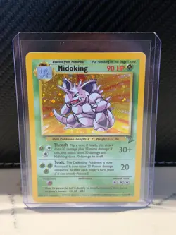 Pokemon Base Set 2 (2000) Nidoking Rare Holo #011/130 (Excellent - see below) - Image 3