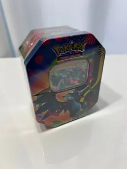 SEALED ASCENDED HEROES MEGA CHARIZARD X TIN POKEMON - Image 1