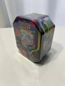 SEALED ASCENDED HEROES MEGA CHARIZARD X TIN POKEMON - Image 2