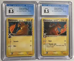 Charmander And Charmeleon Lot Pokemon 2006 EX Crystal Guardians - Image 1
