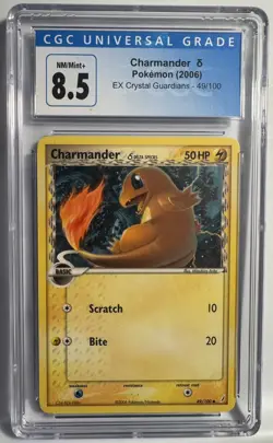 Charmander And Charmeleon Lot Pokemon 2006 EX Crystal Guardians - Image 2