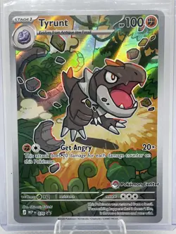 Pokemon ME: Mega Evolution Promo Tyrunt #070 Pokemon Center Stamp - Image 1