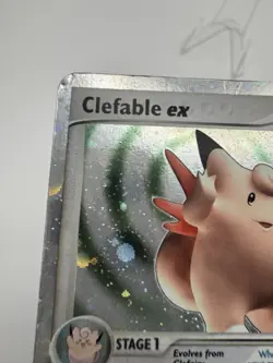 Pokemon Clefable EX Ultra Rare Holo Card 106/112 FireRed & LeafGreen 2004 - MP - Image 2