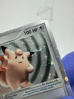 Pokemon Clefable EX Ultra Rare Holo Card 106/112 FireRed & LeafGreen 2004 - MP - Image 4