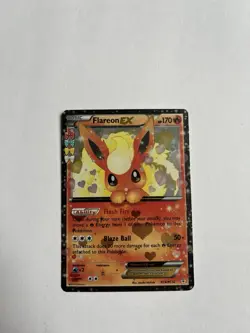 Pokemon TCG Flareon EX RC6/RC32 Holo Rare Excellent Conditin - Image 1