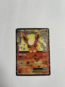 Pokemon TCG Flareon EX RC6/RC32 Holo Rare Excellent Conditin - Image 2