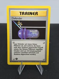 Pokemon 1st Edition Defender German Base Set 80/102 - Image 1