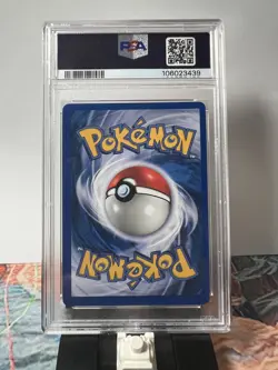 Pokemon TCG Team Rocket Dark Weezing #14/82 Holo Rare PSA 8 NM-MT - Image 2