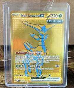 Pokemon TCG Iron Leaves Ex - Prismatic Evolutions - 176/131 Hyper Rare - Image 2