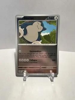 Snorlax Reverse Holo 63/88 Pokemon ME03 Perfect Order NM Near Mint - Image 1