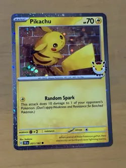 Pikachu (Pokemon Day 2026) 051/162 Cosmos Holo - Image 1