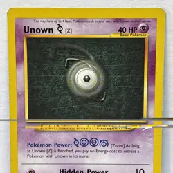 Pokemon TCG Neo Destiny - Unown [Z] 060/105 | Unlimited | MP - Image 2