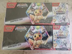 Pokemon Prismatic Evolutions Surprise Box & Booster Bundle Sam's Club (Lot of 2) - Image 1