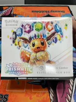 Pokemon - Prismatic Evolutions Elite Trainer Box Pokemon Center Sealed PC ETB - Image 1