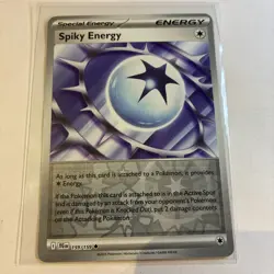 Spiky Energy 159/159 Journey Together Pokemon TCG Reverse Holo Mint Rare - Image 1