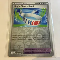 Hop’s Choice Band 148/159 Journey Together Pokemon TCG Reverse Holo Mint Rare - Image 1