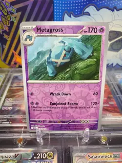Metagross 063/159 Reverse Holo Rare Pokemon TCG S&V Journey Together - Image 1