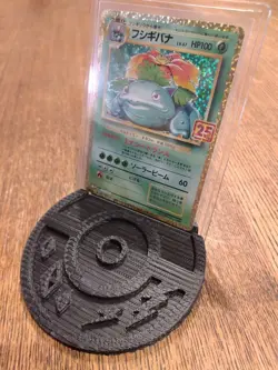 Pokemon Card Stand Magnet Holder Display for PSA Cards Used - Image 3