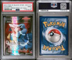 PSA 9 KAREN FA #XY177A 2017 POKEMON XY BLACK STAR PROMO 💙 - Image 5