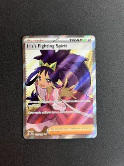 Iris's Fighting Spirit 180/159 Ultra Rare Journey Together Pokemon TCG - NM - Image 1