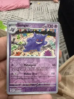 Pokemon TCG - Gengar 094/165 Near Mint Rare 151 Reverse Holo - Image 1