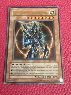 Yu-Gi-Oh Black Luster Soldier Envoy Of The Beginning. Unlimited . Id. 66 Gold - Image 1