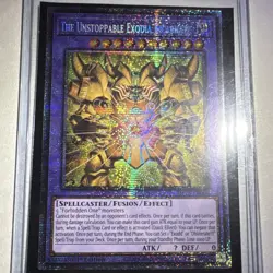 The Unstoppable Exodia Incarnate Fusion 1st Edition Holo Yu-Gi-Oh! TCG - Image 1