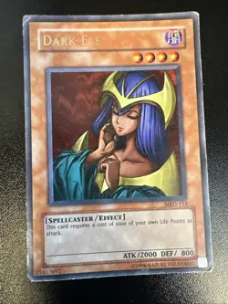 Dark Elf MRD-113 Unlimited Edition Rare Yugioh HP - Image 1