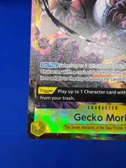 One Piece The Azure Sea’s Seven Gecko Moria OP14-104 Alternate Alt Art NM - Image 5